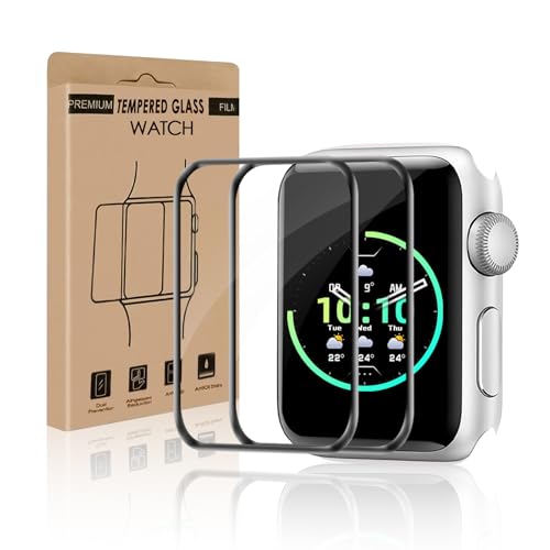 Bodyguard 2 Stück Schutzfolie für Panzerglas für Apple Watch Series 4/5/6/SE 40mm, HD Klar Anti-Bläschen Anti-Schmutz iW...