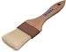 Carlisle 4037400 Sparta Wide Flat Basting Brush with Boars Bristles, Hardwood Handle, 2"