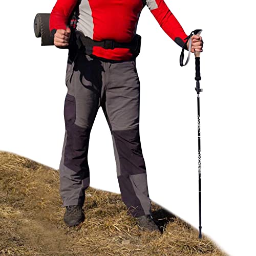 Bastón de trekking plegable: evita resbalones en senderismo con su cierre rápido