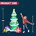 Joiedomi Christmas Inflatables Tree Outdoor Decoration, Giant Christmas Inflatable Tree with 3 Gift Boxes with Build-in LEDs for Blow Up Xmas Decoration, Indoor Outdoor Yard Garden Lawn Décor