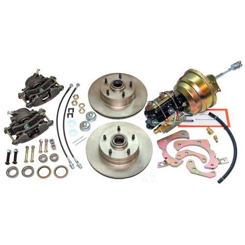 Inline Tube 1955–58 Chevrolet Front Disc Kit