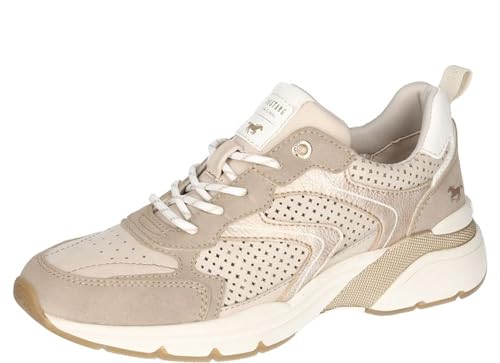 Baskets Mustang femme 1512-301 chaussures mode tennis basses lacets tendance