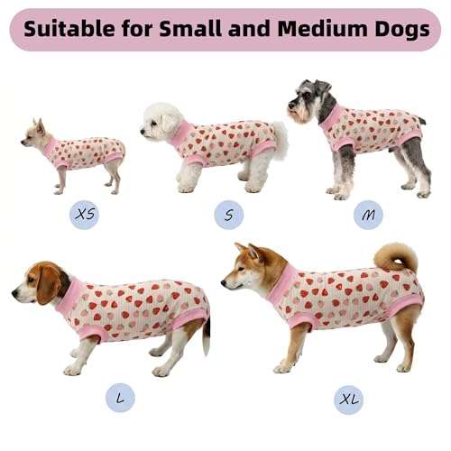 Image of Dog Surgery Recovery Suit Spay Recovery Onesie for Female Male Dogs