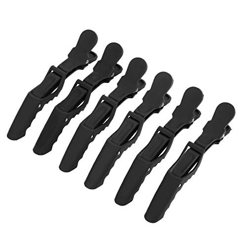 Preisvergleich Produktbild Haarklammern, Schwarz, 6 Stück