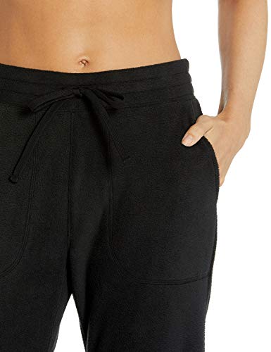 Amazon Essentials Women's Polar Fleece Jogger Sweatpant, Black, Medium #TOP3