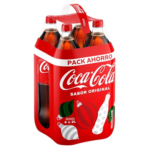 Ya en mundofriki.es: Coca-Cola Sabor Original, Refresco de Cola - Pack 4 Botellas 2L