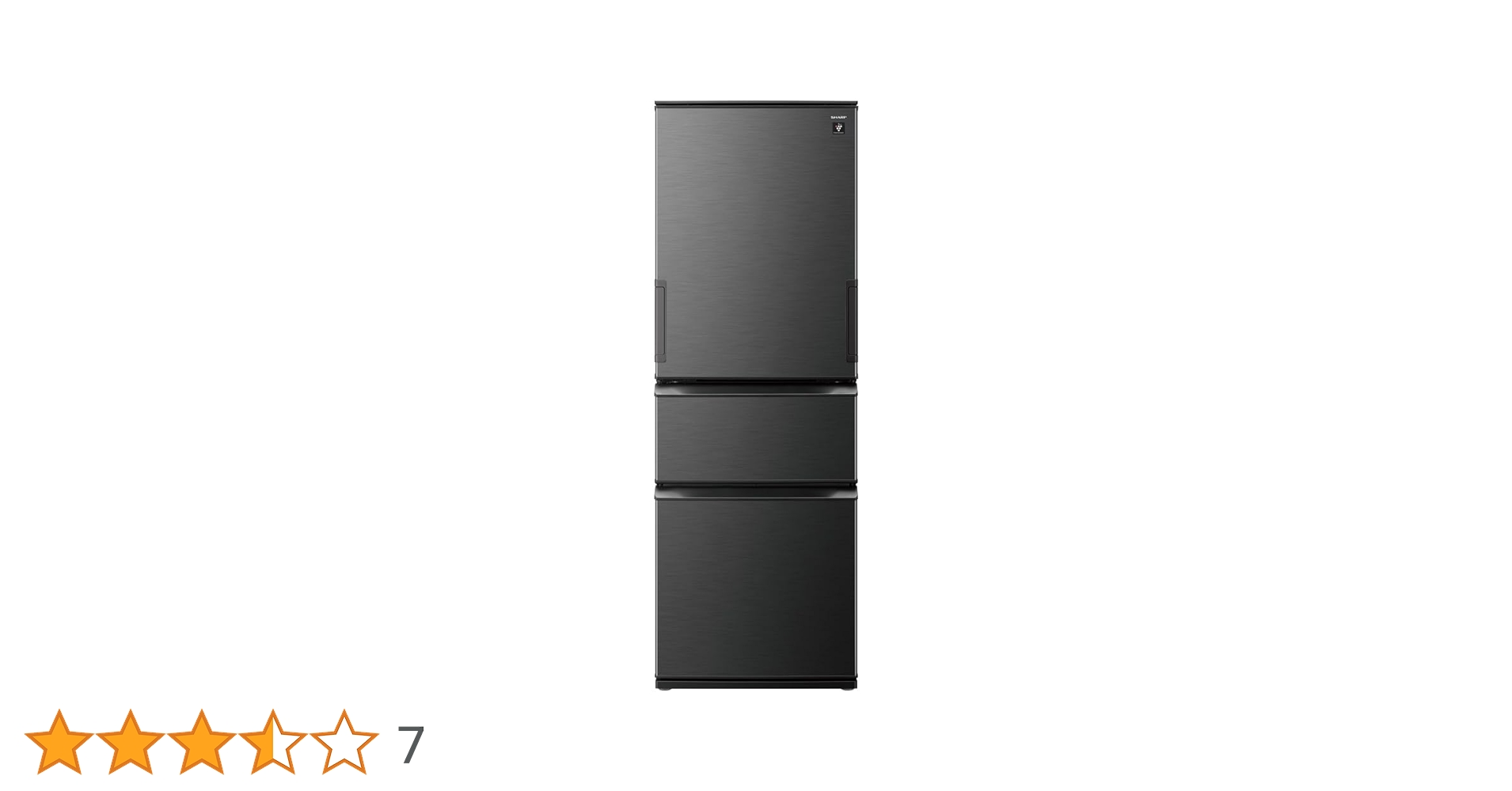 2023年製 SHARP 374L 幅60cm 左右開き 冷蔵庫 SJ-PW37 両開き冷蔵庫 マットオフホワイト SJ-PW37K-W [幅60cm /374L /3