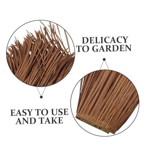 Toit en herbe de palmier synthétique et durable pour bar de plage - 4