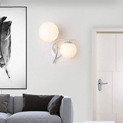 Applique murale argentée GZZ Gyy pour balisage nuit et escaliers