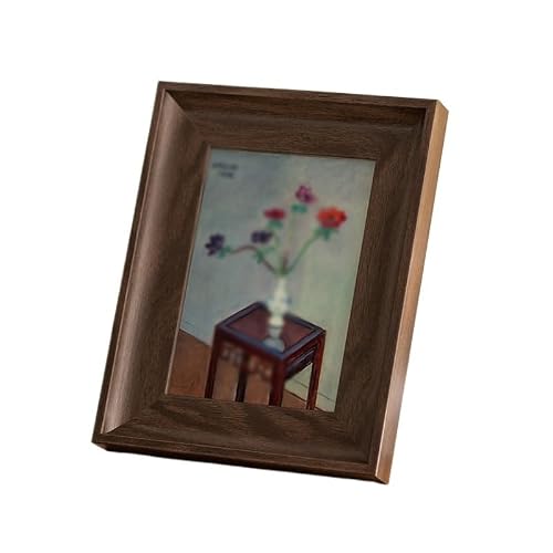 MOBYGKFY Retro Photo Frame Table Art Wall Can Be Placed Horizontally