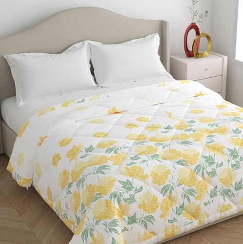 Image of Home Ecstasy 100% Cotton Comforter for Double Size Bed | 150 GSM