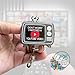 Don't Worry I Watched a YouTube Video Badge Reel - Funny ID Holder for Nurses, Teachers & Students - Funny Badge Clip - Retractable Name Badge Reel