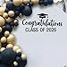 Congratulations Class of 2026 Decal for Balloon Arch - Graduation Decorations for Congrats Grad Party, High School College Graduate Event Planner Vinyl Decal