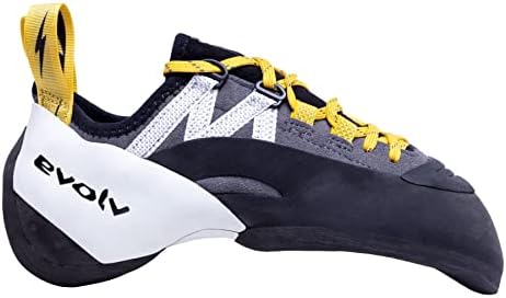 EVOLV Shaman Lace Climbing Shoes - Gold/Grey/White 10.5 | Image 2