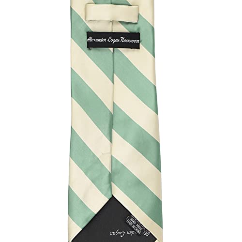 Image of tiemart Men's Striped Tie Standard Length