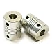 [3D CAM] 2 PCS Flexible Couplings 5mm to 8mm NEMA 17 Shaft for RepRap 3D Printer or CNC Machine