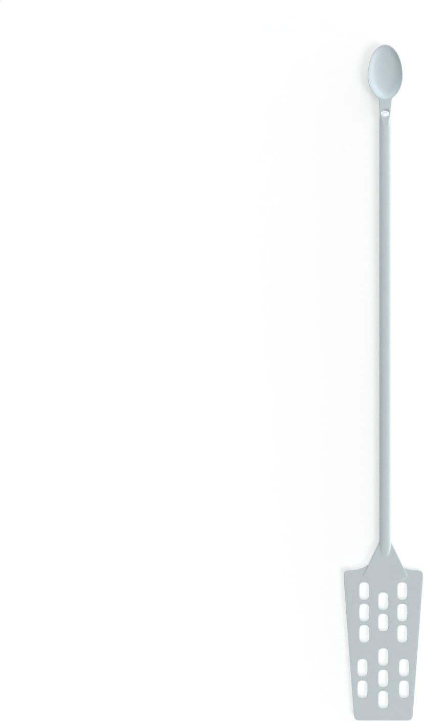 North Mountain Supply Spaddle Stirring Paddle with Spoon, 16" PVC Plastic