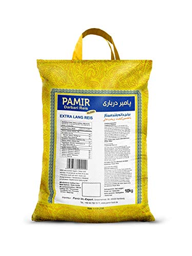 Pamir Darbari Indien Langkorn Reis 10 Kg