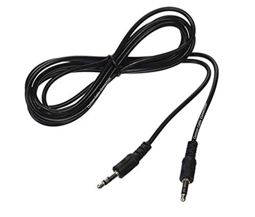 Cable de audio estéreo 3.5mm macho a macho 3 pies negro miniatura 4