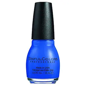 Sinful Colors Professional Nail Polish, Endless Blue, 0.5 fl oz