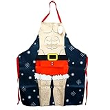 Lavable y duradero: hecho de poliéster ligero de alta calidad, este delantal es duradero y cómodo de llevar. Es lavable a máquina, asegurando una fácil limpieza después de todas tus vacaciones, cocinando, horneando y entreteniendo, por lo que se mantiene fresco y listo para usar año tras año.