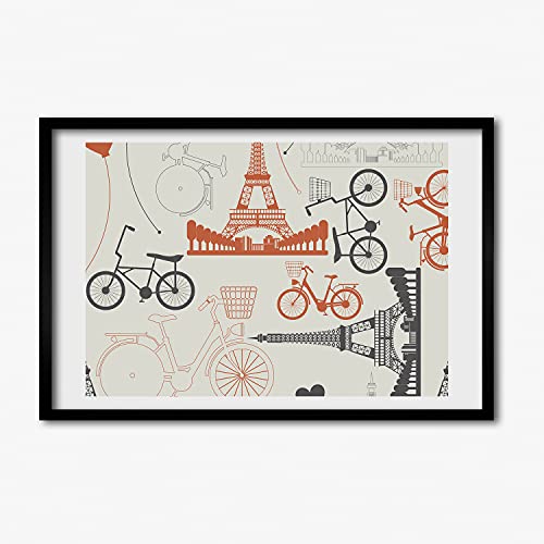 Tableau Décoratif Cadre en Bois Moderne 60x40 Peinture Photo Affiche Tulup