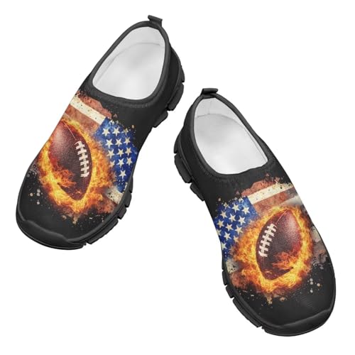 Kids Slip On Shoes Casual Shoes Sport Themed Tennis Shoes for Girls3