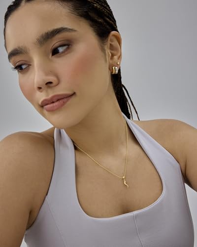 PAVOI 14K Gold Plated Dainty Necklace with Charms - Adjustable Chain Gold Charm Necklace for Women - Small Removable Pendants - Cute Cowboy Boots, Italian Cornicello, Flower, Dragonfly Jewelry Gifts4