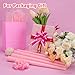 TUXIYA 200 Sheets Pink Tissue Paper for Gift Bags,14 X 20Inch Pink Wrapping Tissue Paper Bulk Valentins Gift Wrapping Weddings Birthday Arts Craft Party DIY Crafts Holiday Flowers