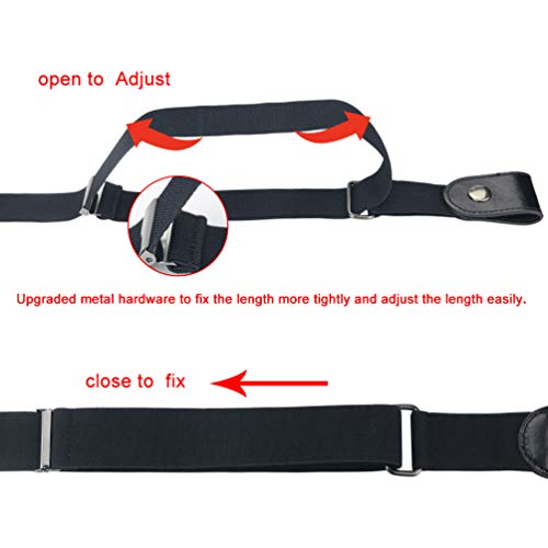 Maikun Buckle Free Belt, Black Stretch Belt, Buckleless Belt Women No Buckle Belt #TOP5