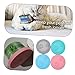 ORFOFE 4pcs Silicone Pet Can Covers Food Storage Lids for Dog and Cat Food Bpa- Dishwasher Safe Keeps Fresh Gray Green