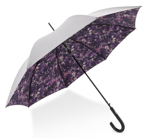 Parapluie Knirps T.760 Stick Automatic Feel Purple avec protection UV