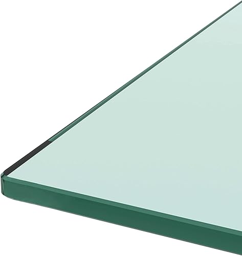 Miniatura 27 de Mesa de centro rectangular de cristal, mesa de té moderna con estante inferior, adecuada para sala de estar, mesas de centro de 2 niveles para sala