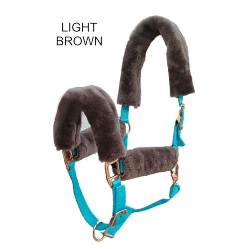 Majestic Ally Conjunto de capa de 4 peças de pele de carneiro Merino genuína, 100% pele de carneiro,