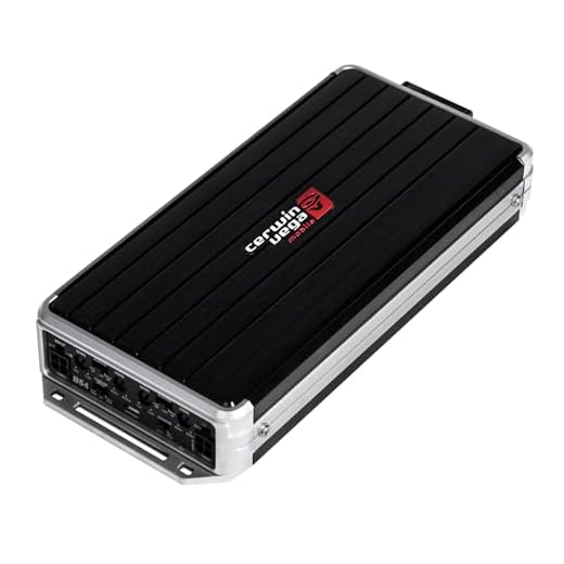 Cerwin-Vega B54 1200W 4-Channels Stealth Bomber Class D Amplifier Black