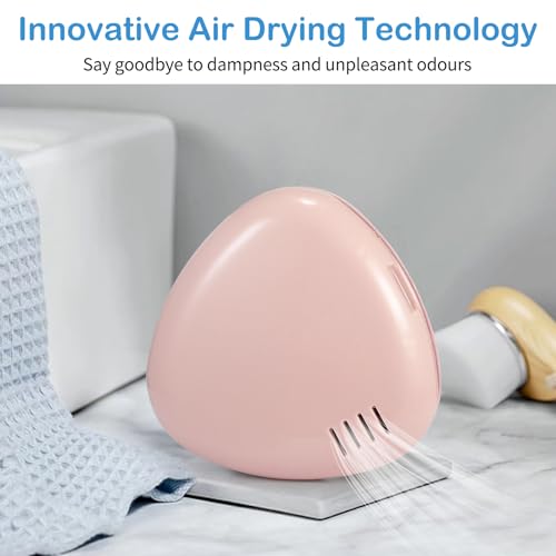 taishan uv sanitizer toothbrush caserechargeable portable mini holder with mirrorfits all toothbrushes for electric and manualsafety feature home travel