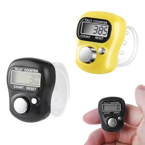 Contadores Electrónicos,Contadores De Dedos,Contador De Dedo Electrónico,Contador Electrónico,Contadores Electrónicos De Dedos,Digital Reiniciable De Dedos,Contador De Conteo De Mano Dedo,2 Piezas