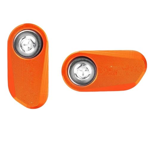 Protecteur capteur ABS Hornet CB750 CB1000 en aluminium anodisé orange durable