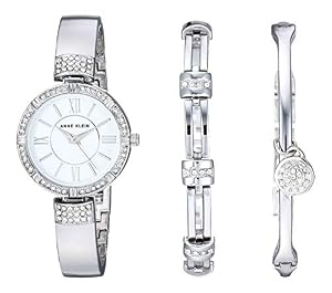 Anne Klein Crystal Accented Watch