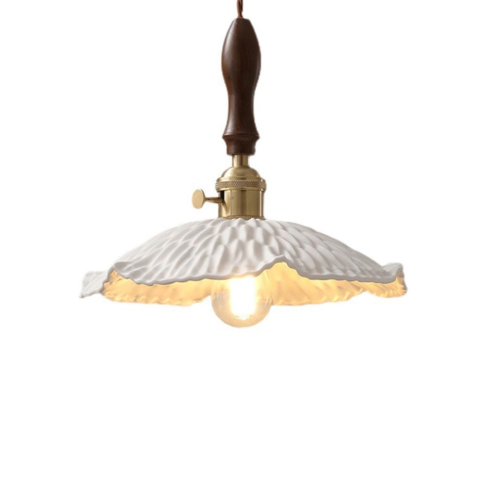 Lampe suspendue de style minimaliste en céramique pour éclairage tamisé