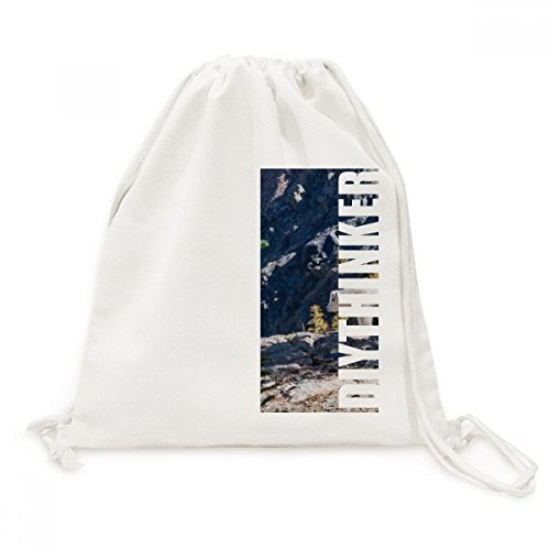 Ours blanc sciences forestières nature toile sac à cordon