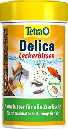 TetraDelica Daphnia Natuurvoer voor siervissen, bevat 100% in de zon gedroogde waterflöhe), 100 ml doos - Afbeelding 3