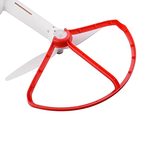 Qklyxr CW CCW versión de hélice RC protector accesorios, for cuchillas cuadricóptero parachoques Fimi 4k 1080P Hélice para dron de carreras FPV(Red guard-4pc prop) - imagen 7