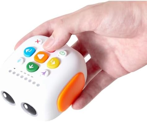 Tale-Bot Pro Screen-Free Coding Robotics with Multilingual Voice Feedback - STEAM Storytelling Playset with 6 Interactive Maps, 98 Stickers and 32 Command Cards, for Classroom, ESL and Early Learners