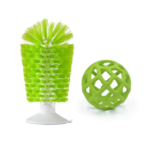 Image of 2-in-1 Turtle Brush and Feeder Ball Set, Turtle Tank Accessories