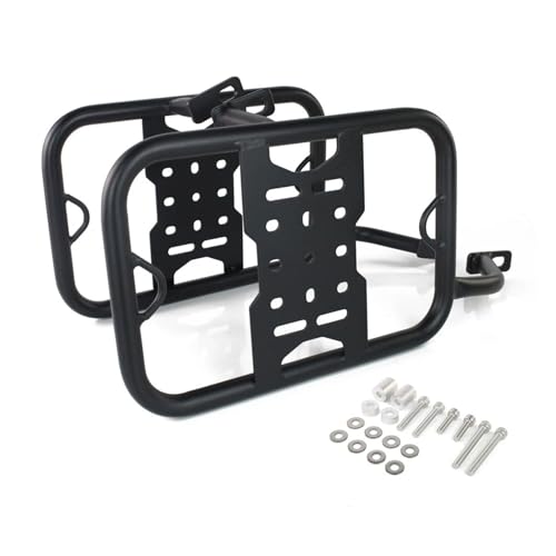 Porte-bagages moto Suzuki DR 650 contre le manque de place et les sacoches brûlées par le pot