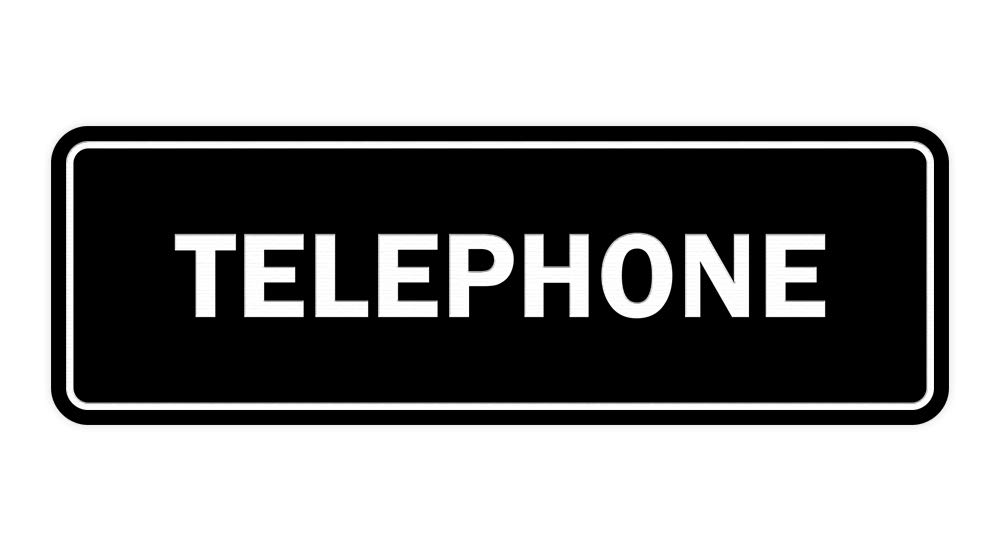 Panneau téléphonique grand format pour guider les visiteurs - 8