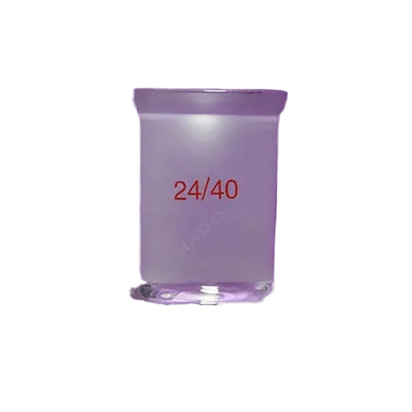 Matraz aforado de borosilicato, Matraz de Vidrio de Fondo Redondo de 1000 ml, 24/40, de una Boca, 1 L, de Pared Gruesa, de un Solo Cuello
