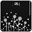 Black Four-leaf clover