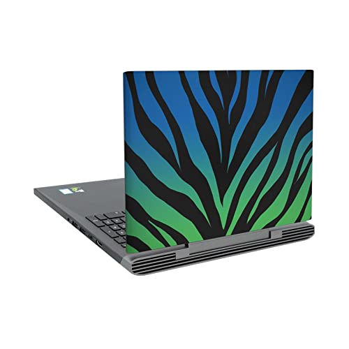 Autocollant Peau Vinyle Zèbre pour Dell Inspiron 15 7000 Anti-Rayures Couverture Autocollante P65F
